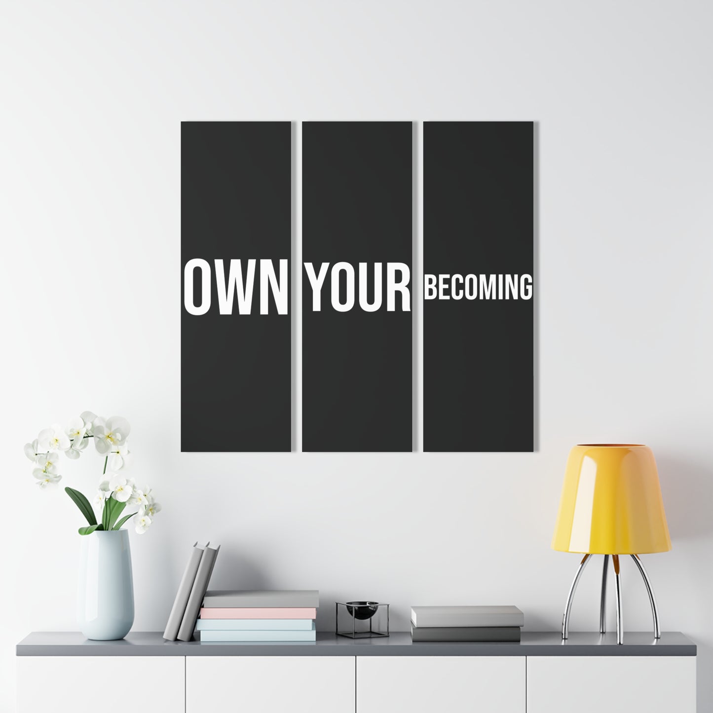 Own Your Becoming Acrylic Wall Art