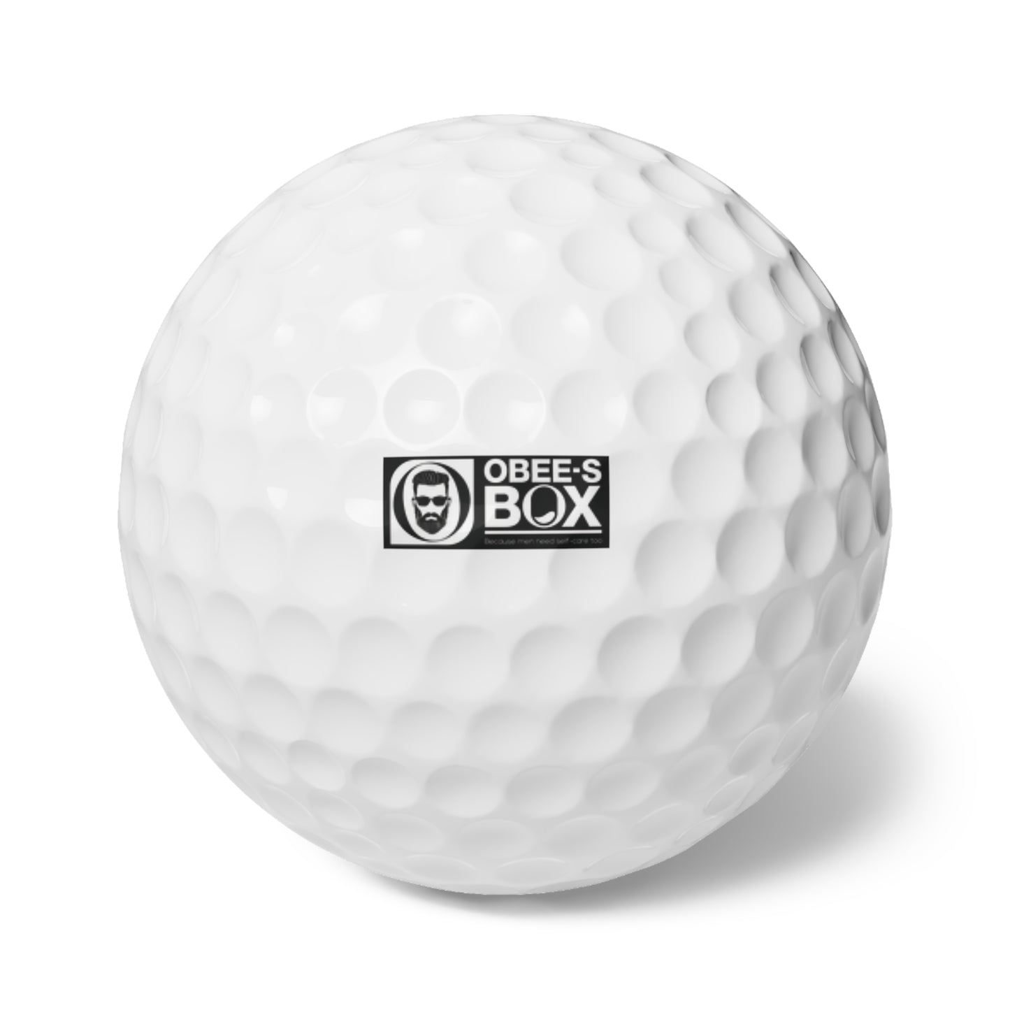 Obee-s Box Premium Golf Balls 6 Pack - White