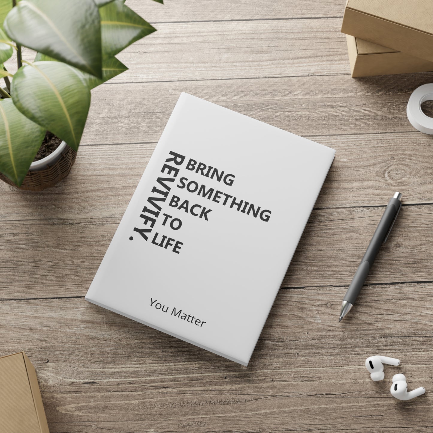 REVIVIFY: Bring Something Back to Life Notebook