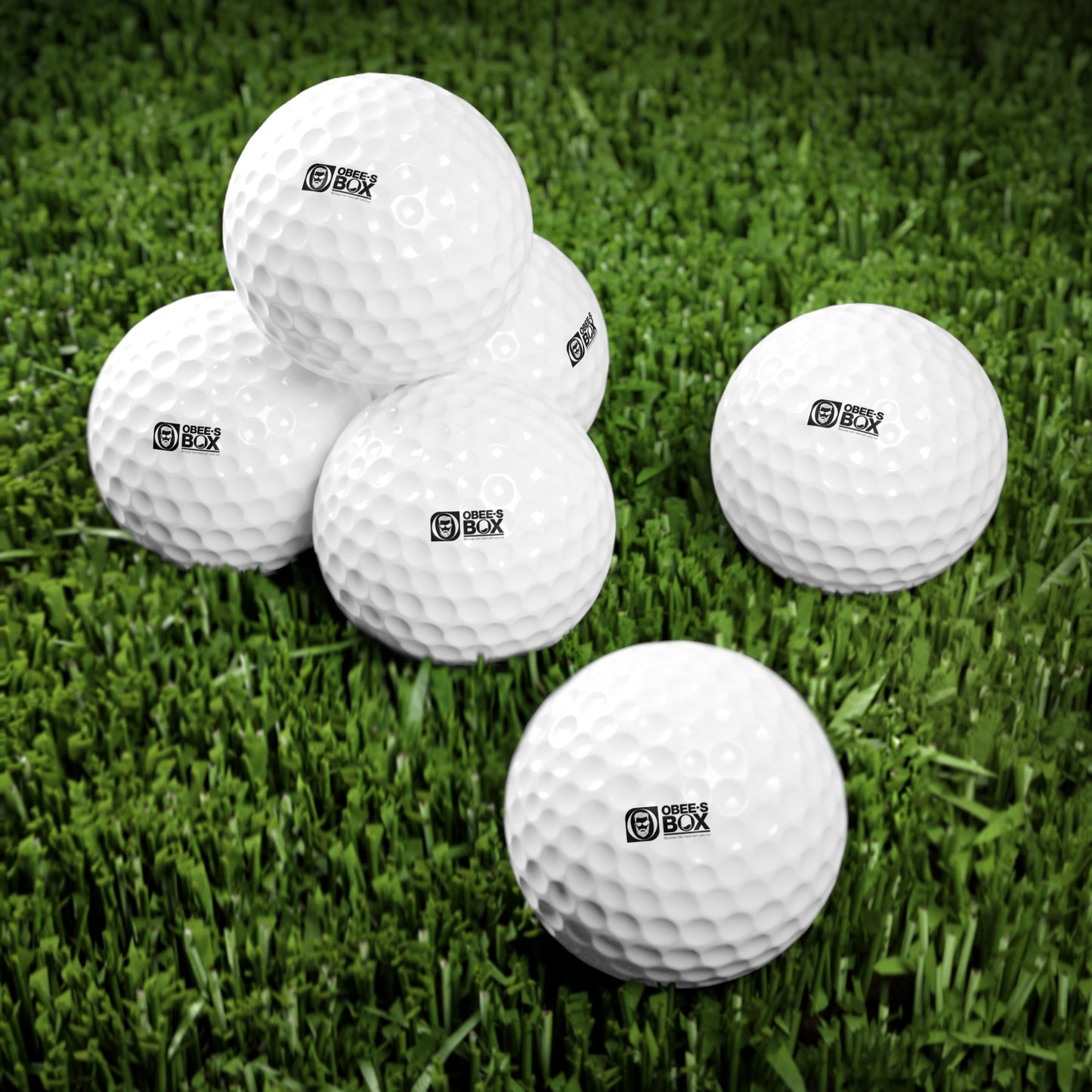 Obee-s Box Premium Golf Balls 6 Pack