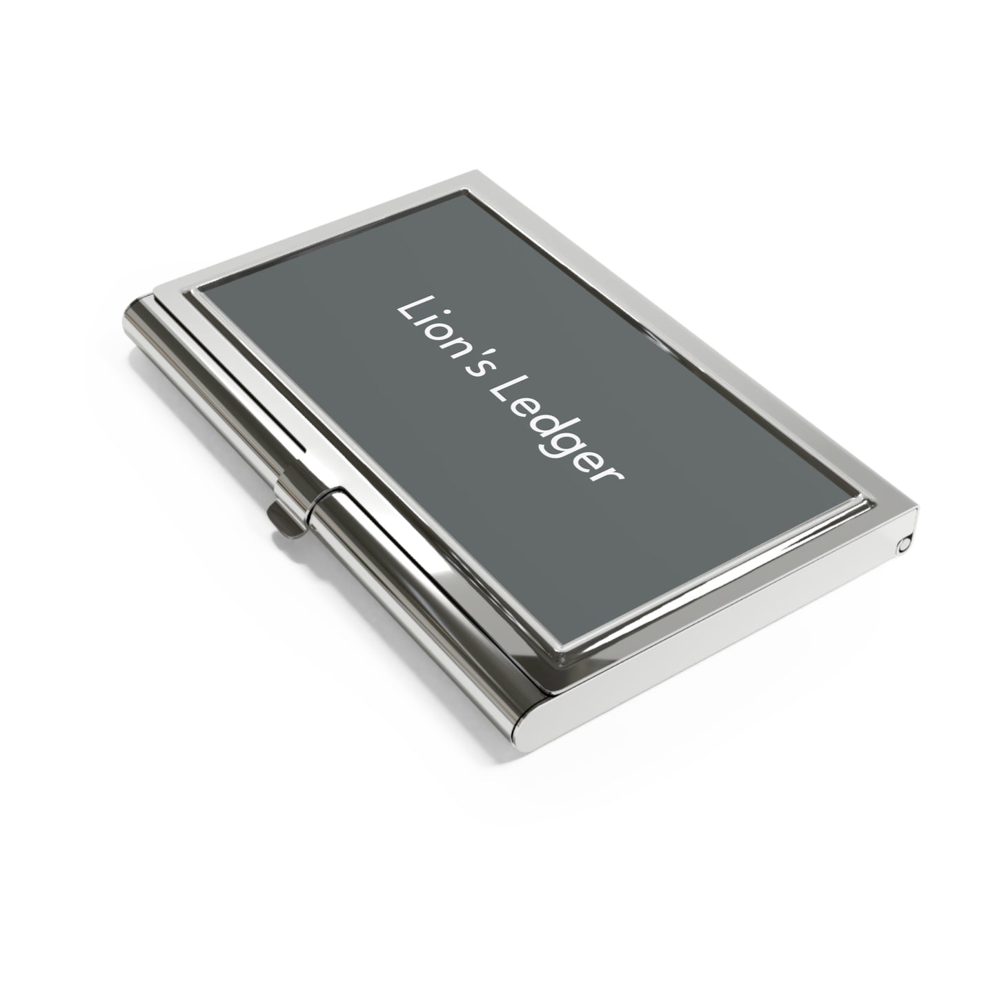 The Lion's Ledger Business Card Holder