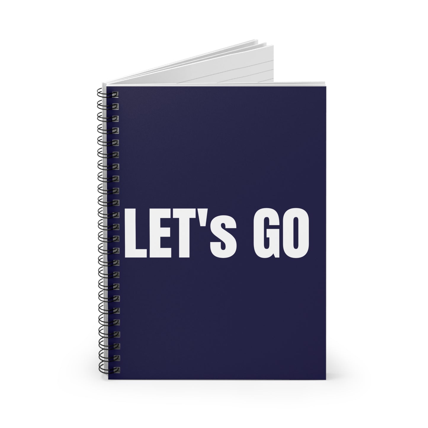 Let's Go Spiral Notebook