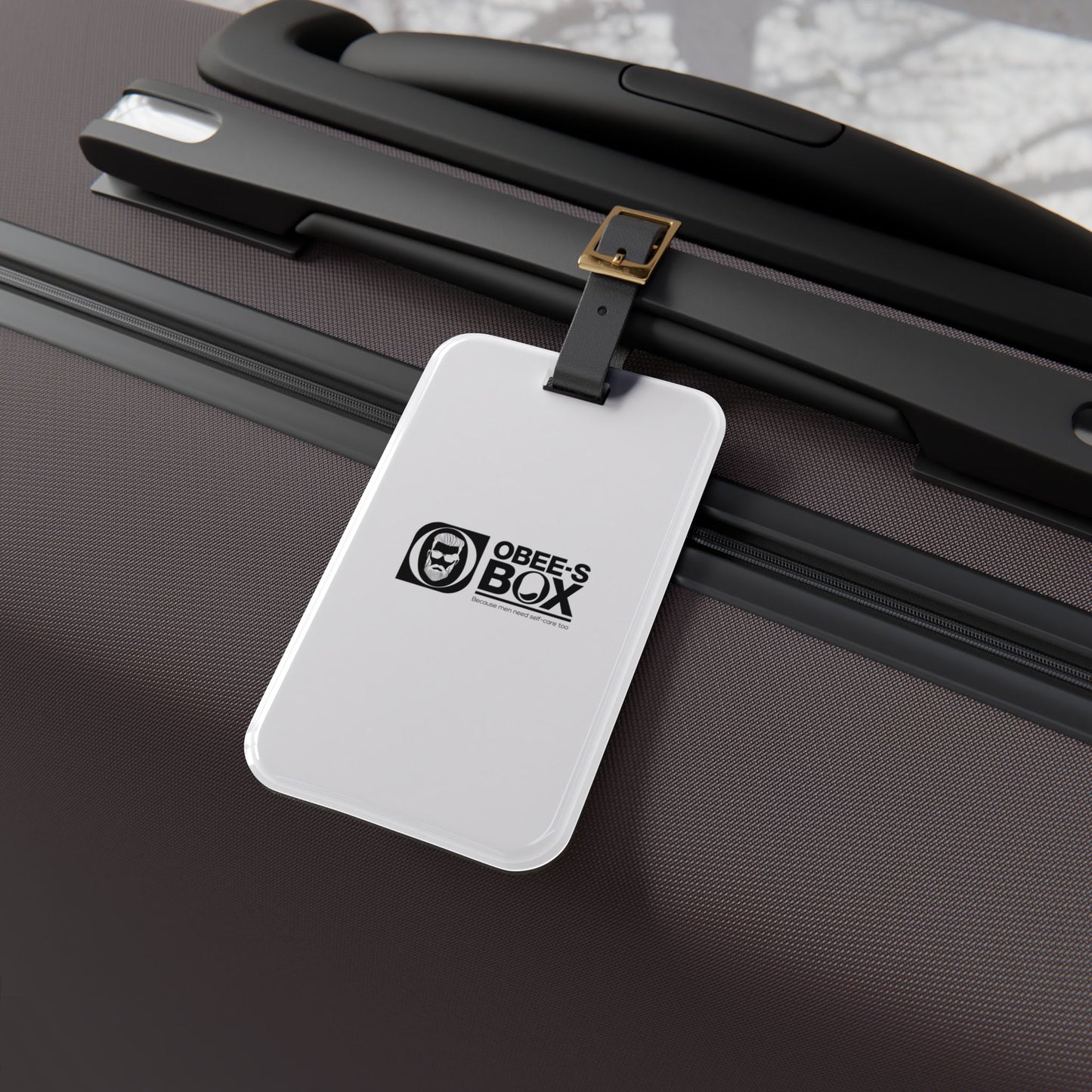 Obee-s Box Luggage Tag