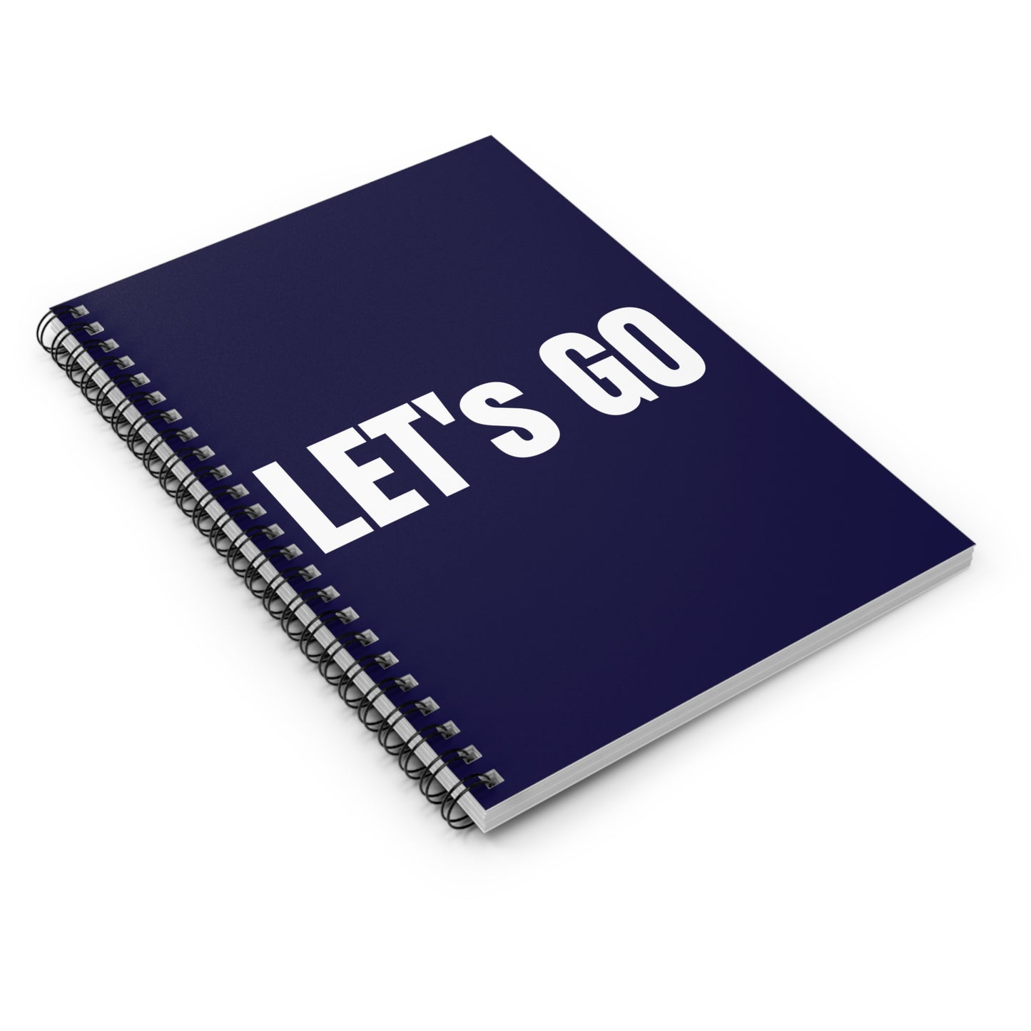 Let's Go Spiral Notebook