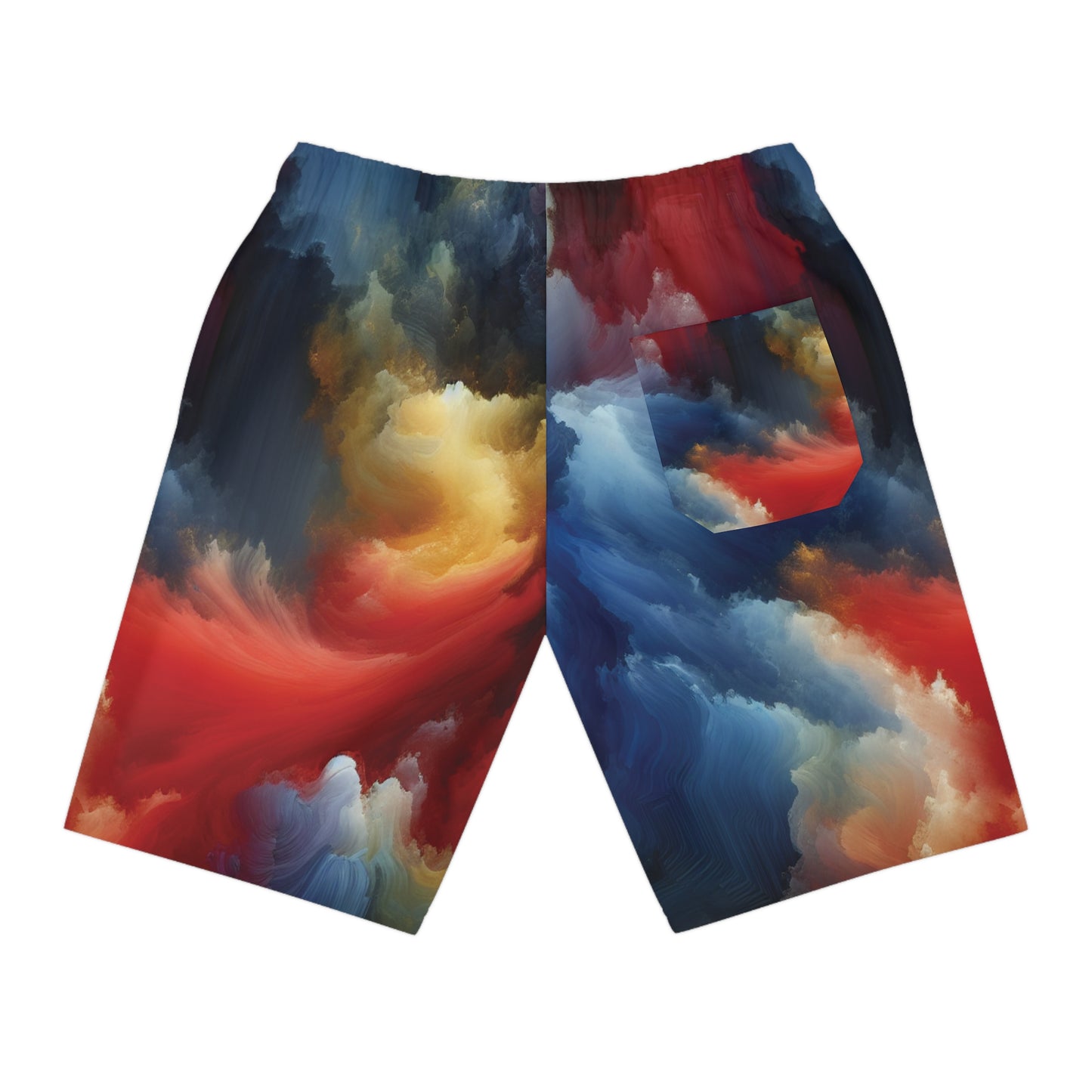 Move with Fire Athletic Shorts