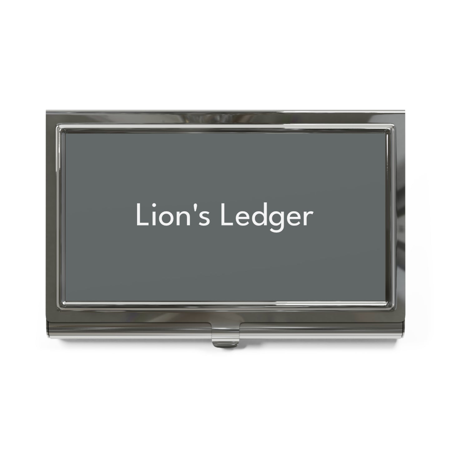The Lion's Ledger Business Card Holder