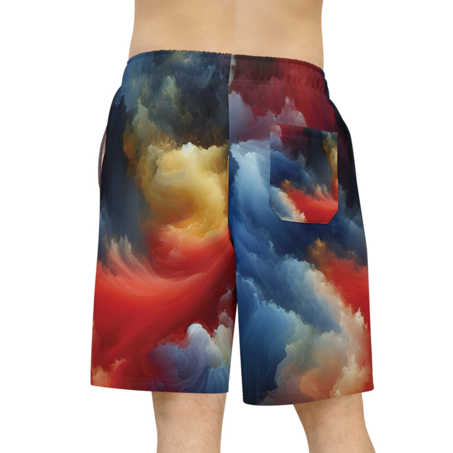 Move with Fire Athletic Shorts