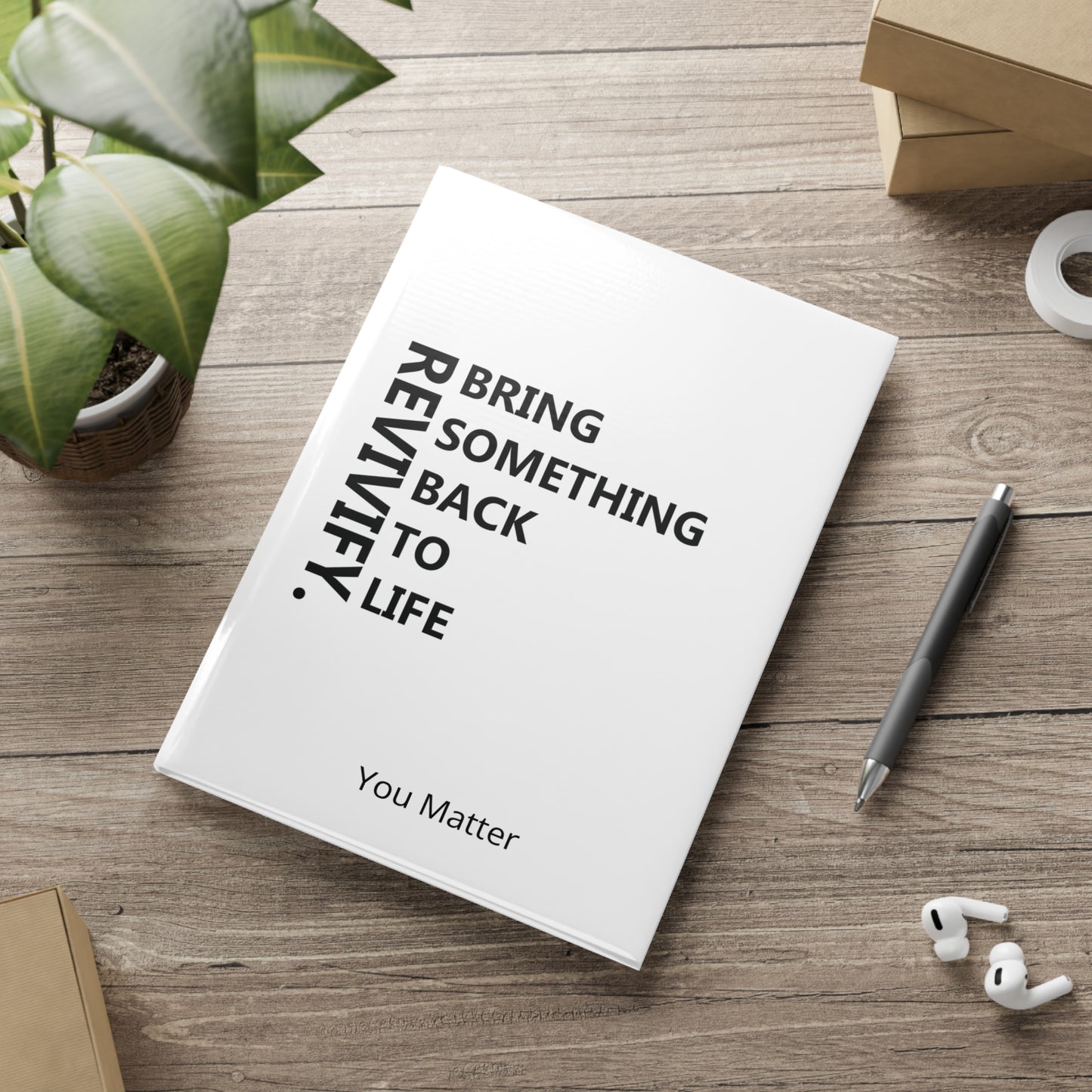 REVIVIFY: Bring Something Back to Life Notebook