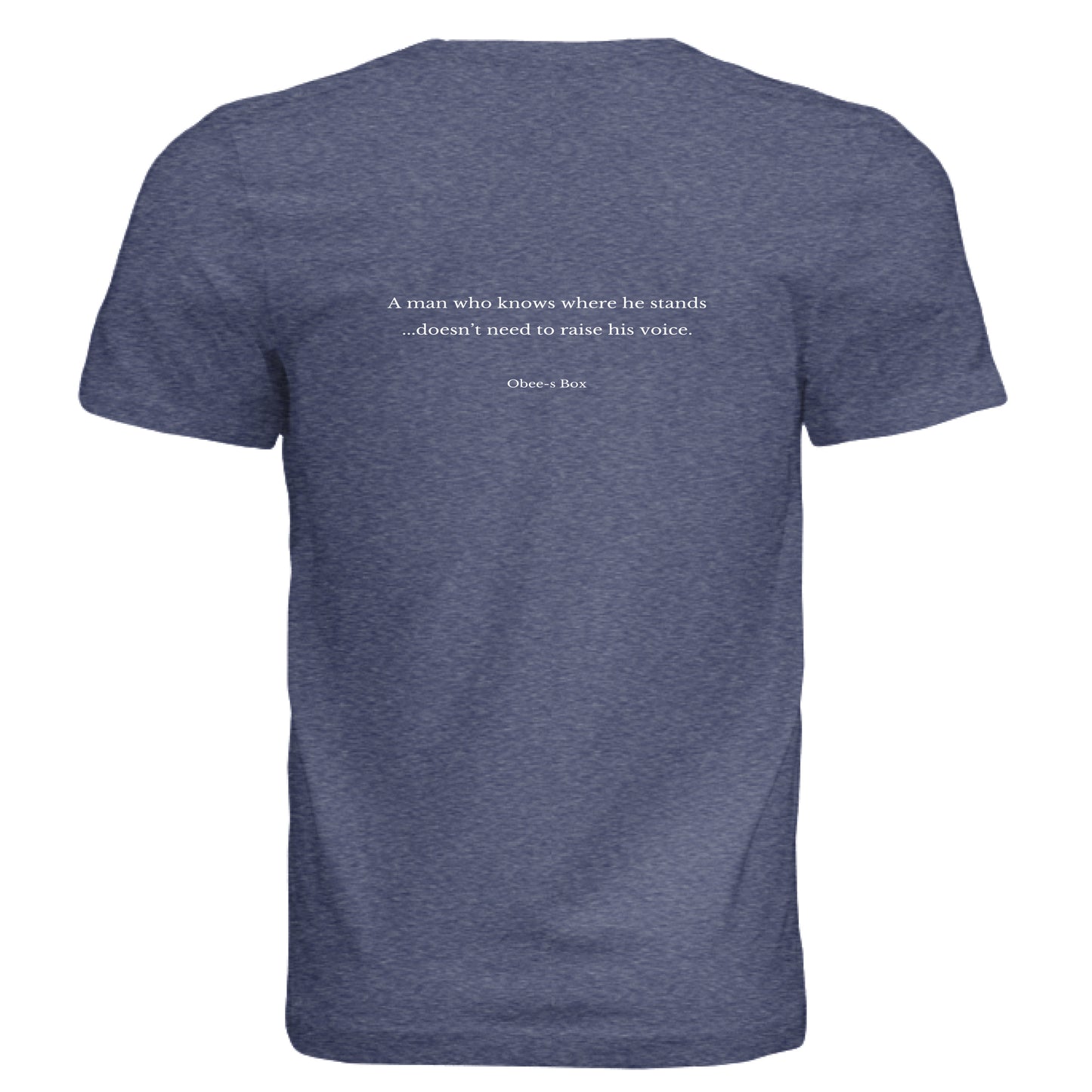 NAVY TRIBLEND - BACK