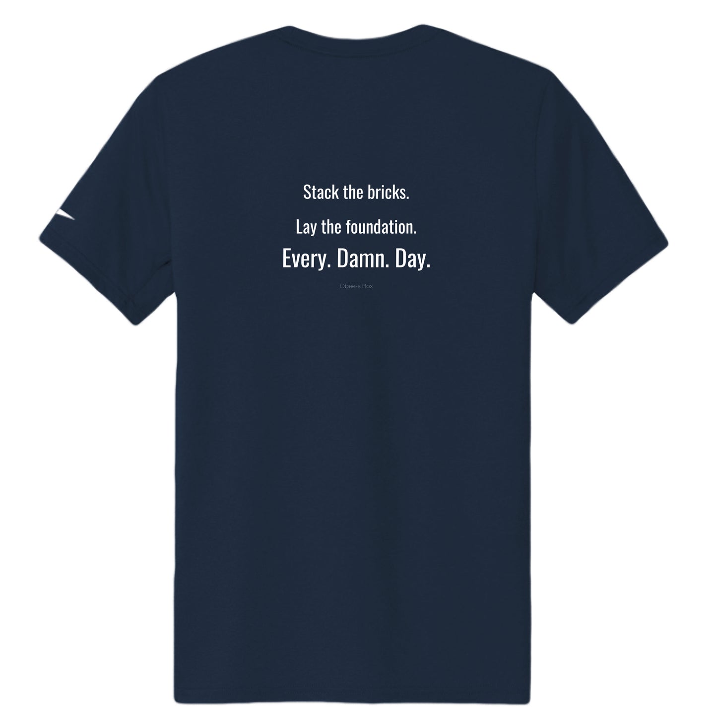 College Navy - BACK