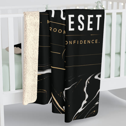 The Head-to-Toe Reset Blanket — Oversized Sherpa Fleece