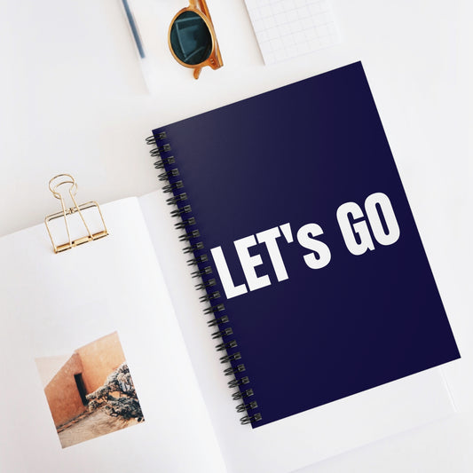 Let's Go Spiral Notebook