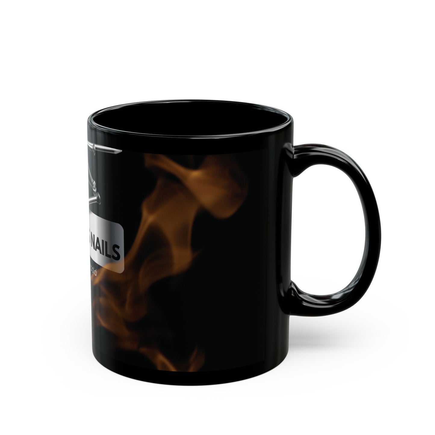 Black Mug - Tough As Nails