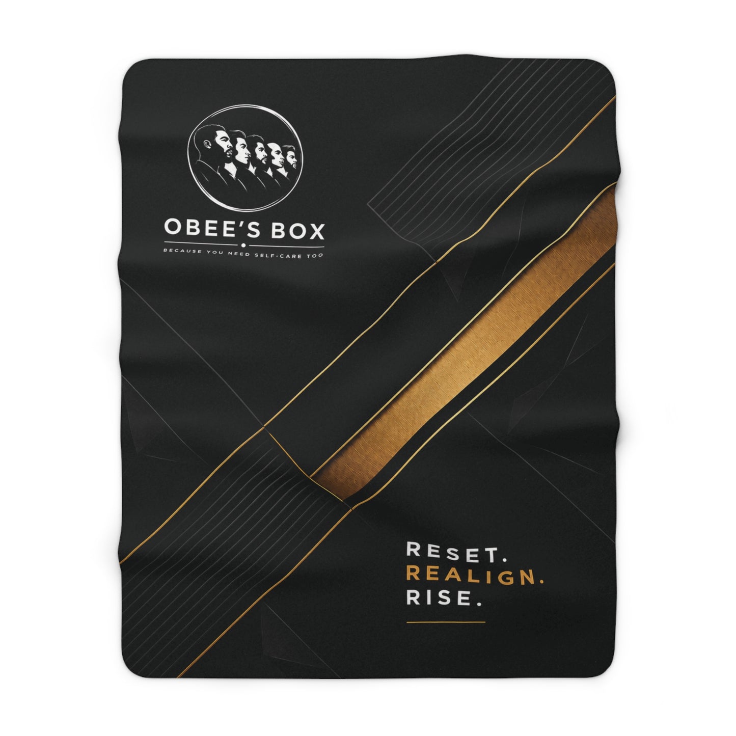 The Reset Realign Rise Blanket — Oversized Sherpa Fleece