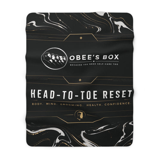 The Head-to-Toe Reset Blanket — Oversized Sherpa Fleece