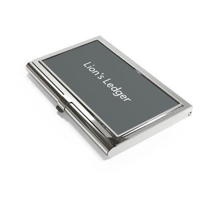 The Lion's Ledger Business Card Holder