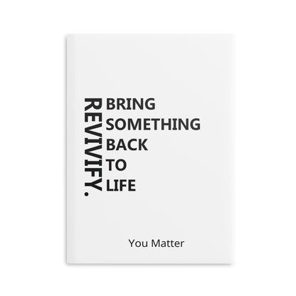 REVIVIFY: Bring Something Back to Life Notebook