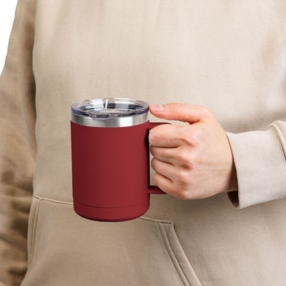 Run The Mission 15oz Coffee Tumbler