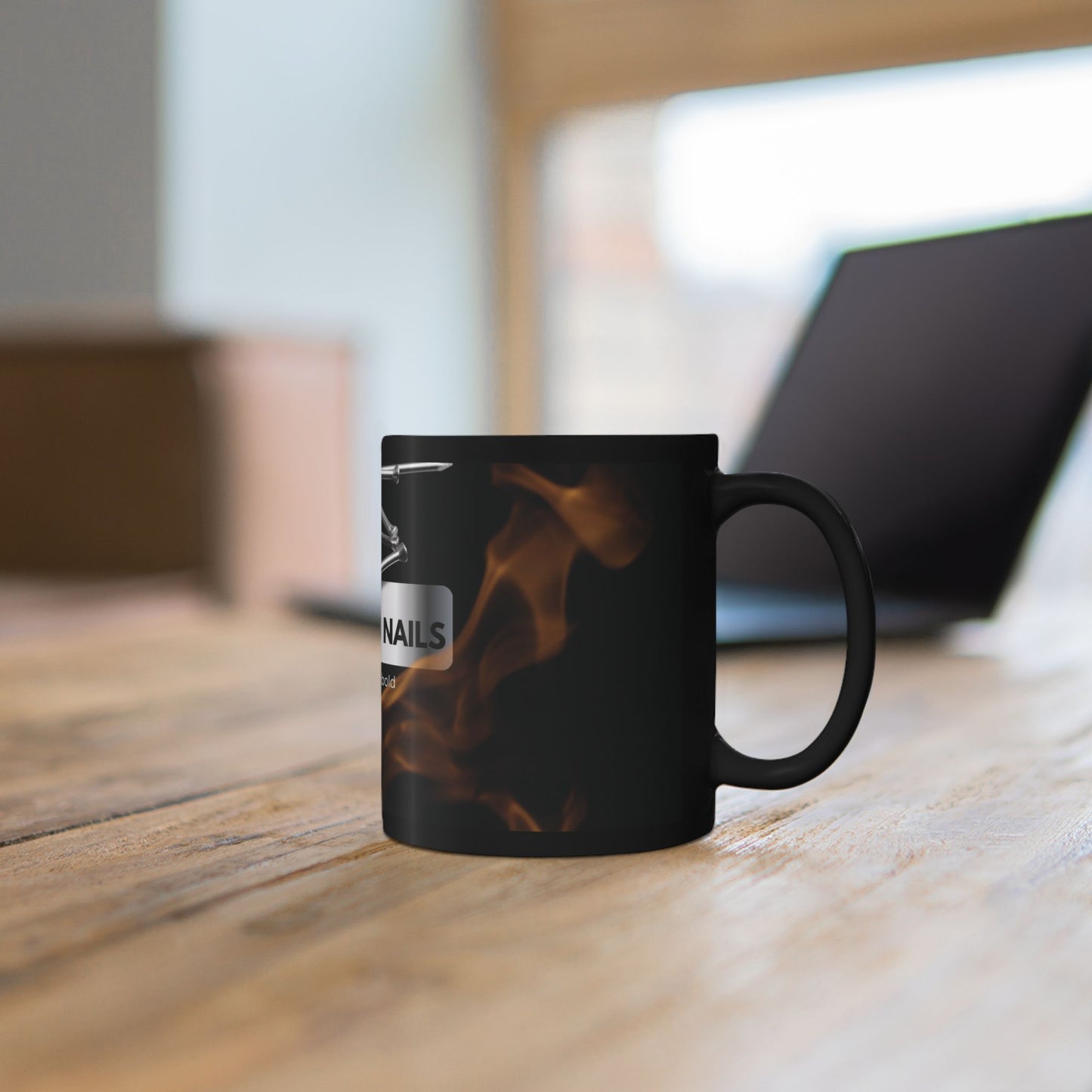 Black Mug - Tough As Nails