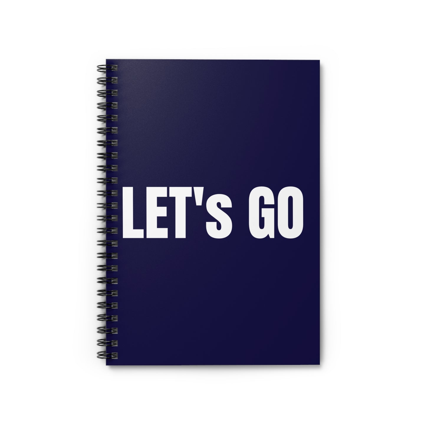 Let's Go Spiral Notebook