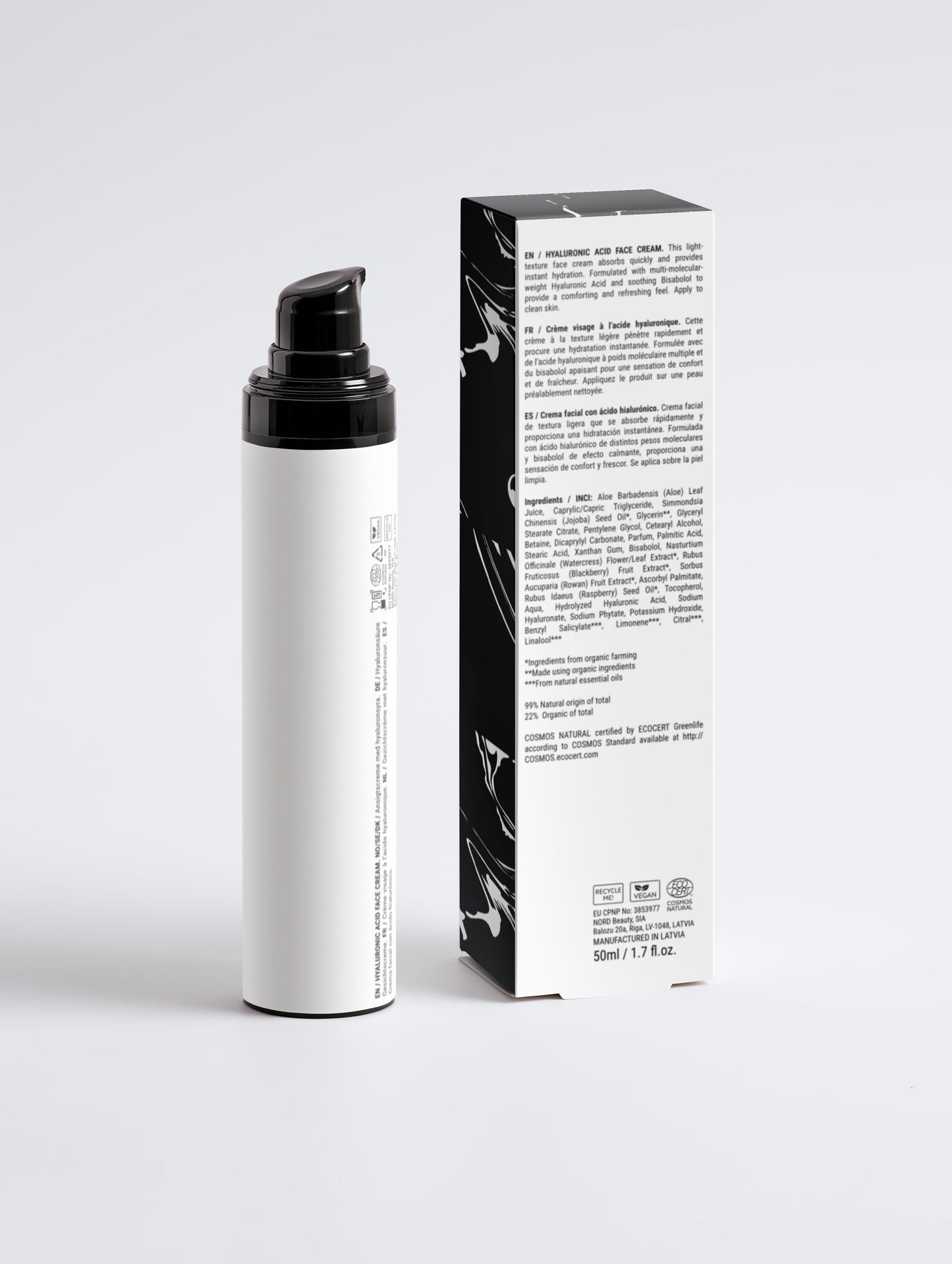 Hyaluronic Acid Face Cream for Men