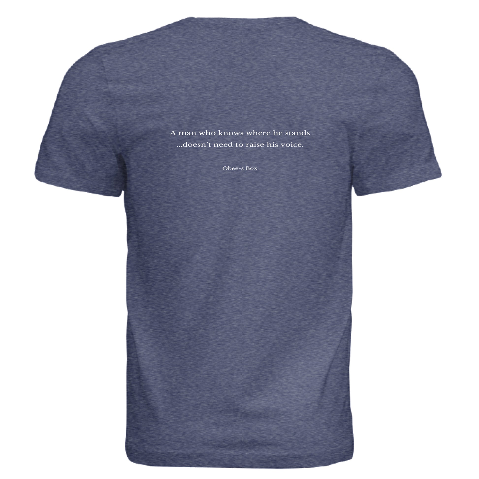 NAVY TRIBLEND - BACK