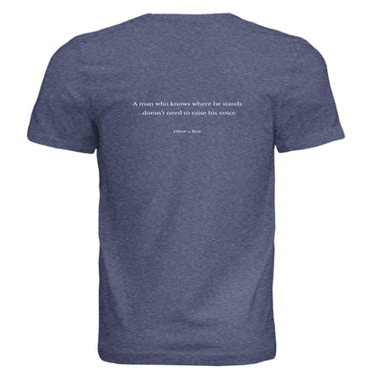 NAVY TRIBLEND - BACK