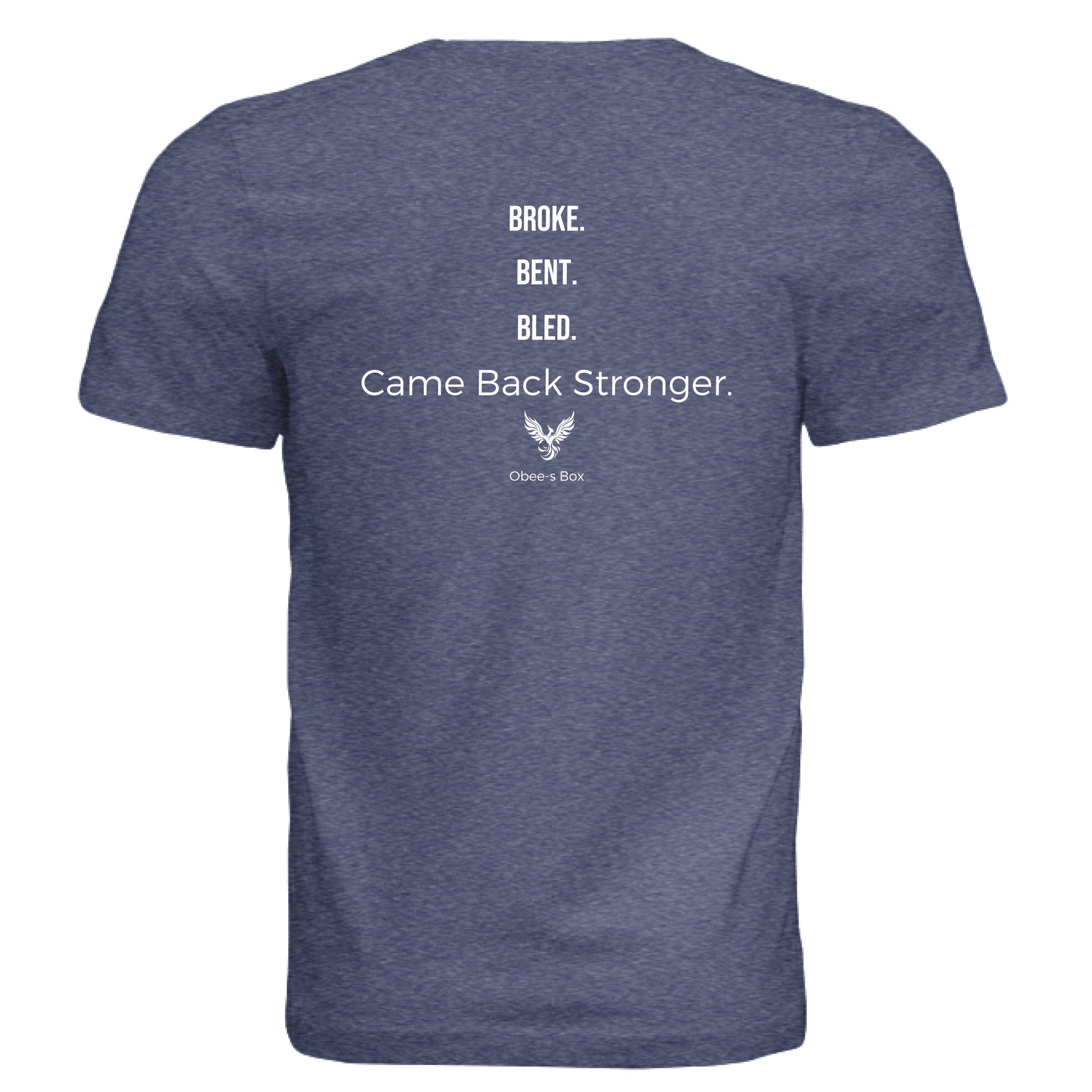 NAVY TRIBLEND - BACK
